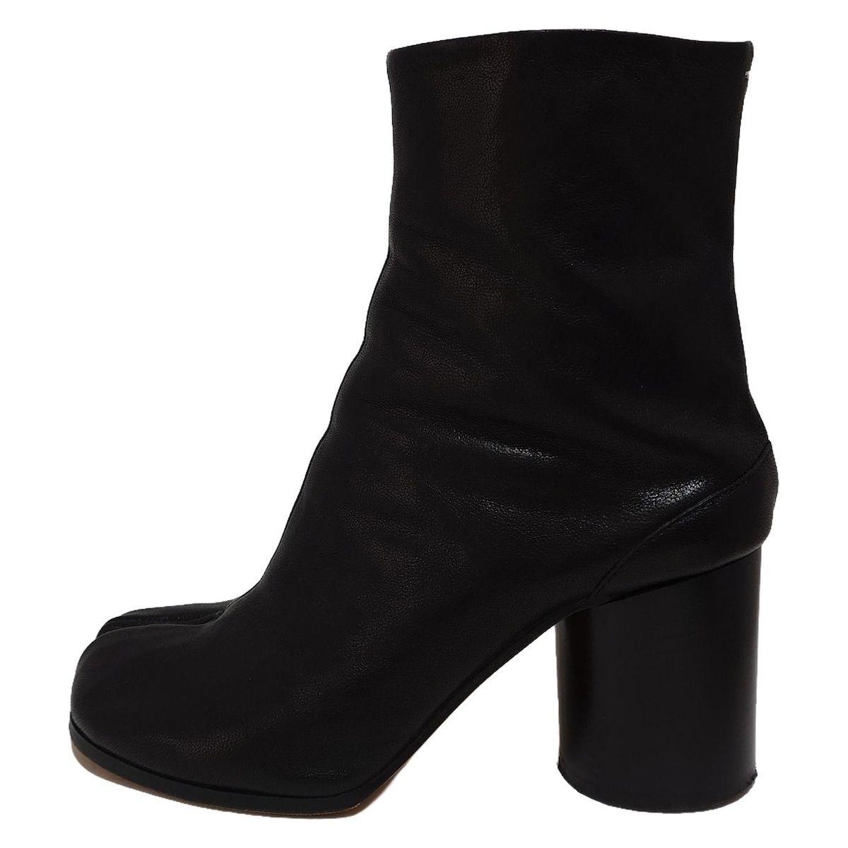 Maison Margiela メゾンマルジェラ ショートブーツ 35 レディース - 黒 タビ|アウトソール張替済 レザー