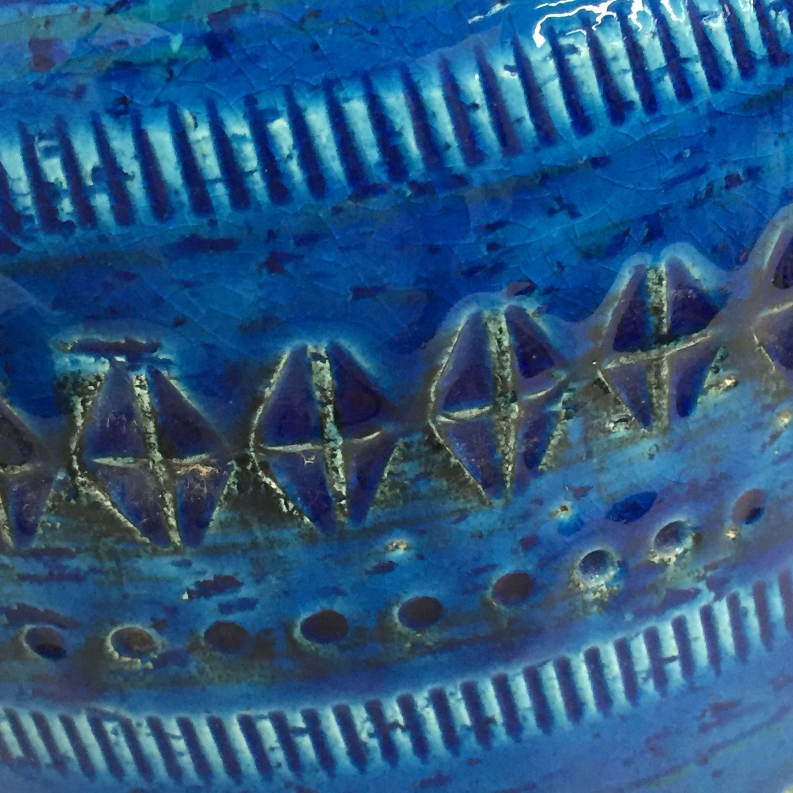 FLABIA フラビア リミニブルー 花瓶 イタリア製 旧ビトッシ FLABIA