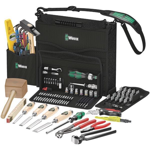 WERA ヴェラ 134点組 木材加工向け工具セット 134011