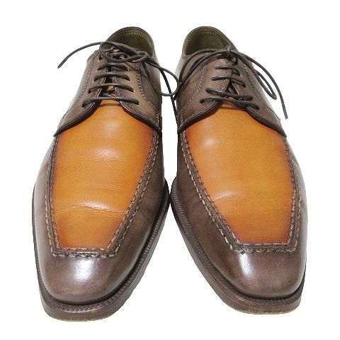 ステファノビ STEFANO BI バイカラー シューズ スクエアトゥ レース