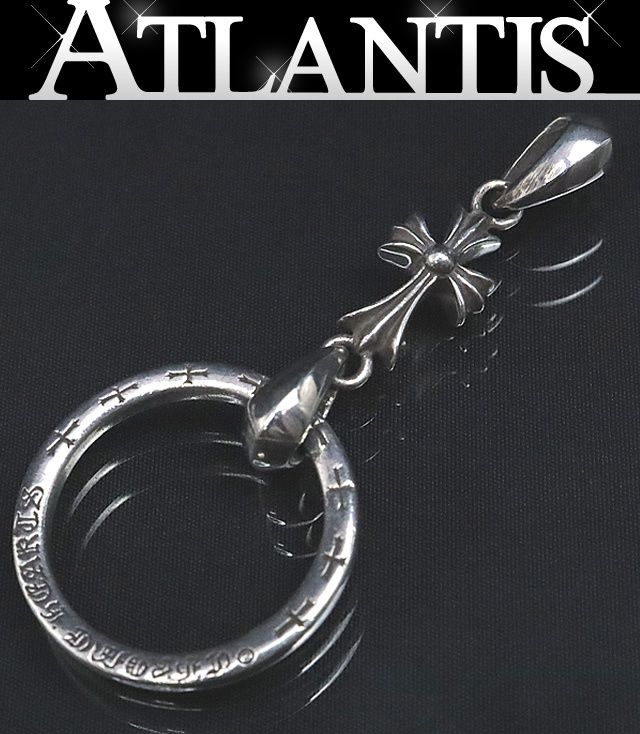 ほぼ新品 クロムハーツ アイウェアループ ベビーファット ntfl CHROME HEARTS 銀座店 クロムハーツ ベイビーファットクロス NTFL アイ