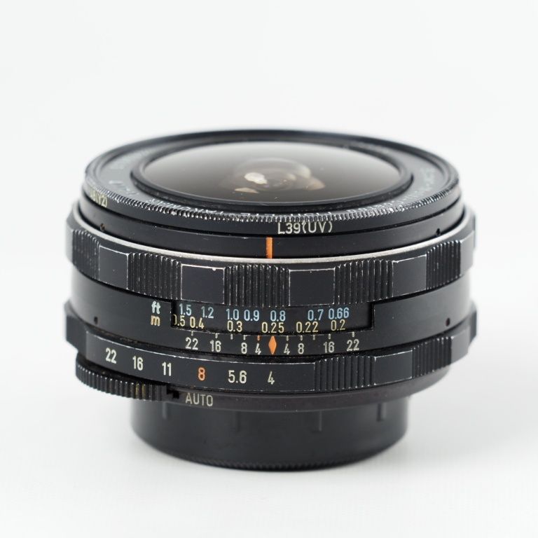 Asahi Pentax ペンタックス Fish Eye Takumar 17mm F4 Lens For M42 魚眼レンズ フィッシュアイ