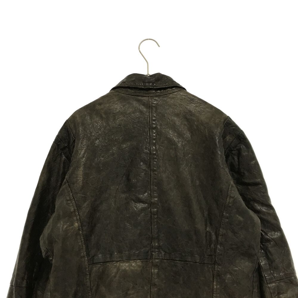 DIESEL (ディーゼル) M-65 ラムレザージャケット ブラウン - メルカリ