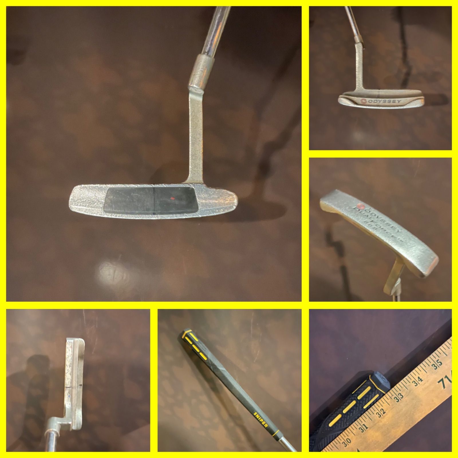 57-2610-S 超短尺 グリップ 再入荷 み パター オデッセイ 668 33インチ 構えやすくて転がり抜群 グリップは六角形です