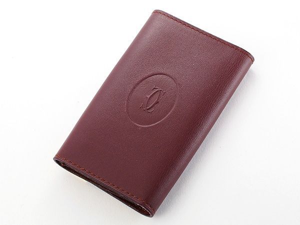 カルティエ Cartier マストライン キーケース L3000006 ボルドー カルティエ Cartier マストライン キーケース L3000006 ボルドー