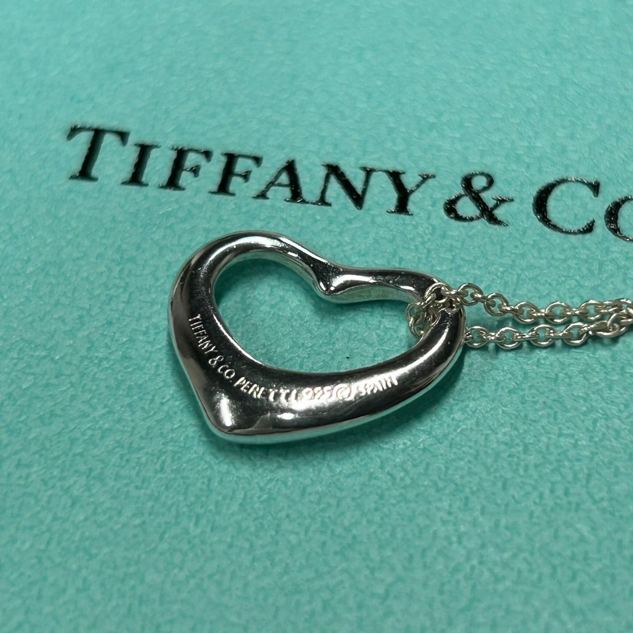 TIFFANY&Co. ティファニー ペレッティ 15mm オープンハート TIFFANY&Co. ティファニー ペレッティ 15mm オープンハート
