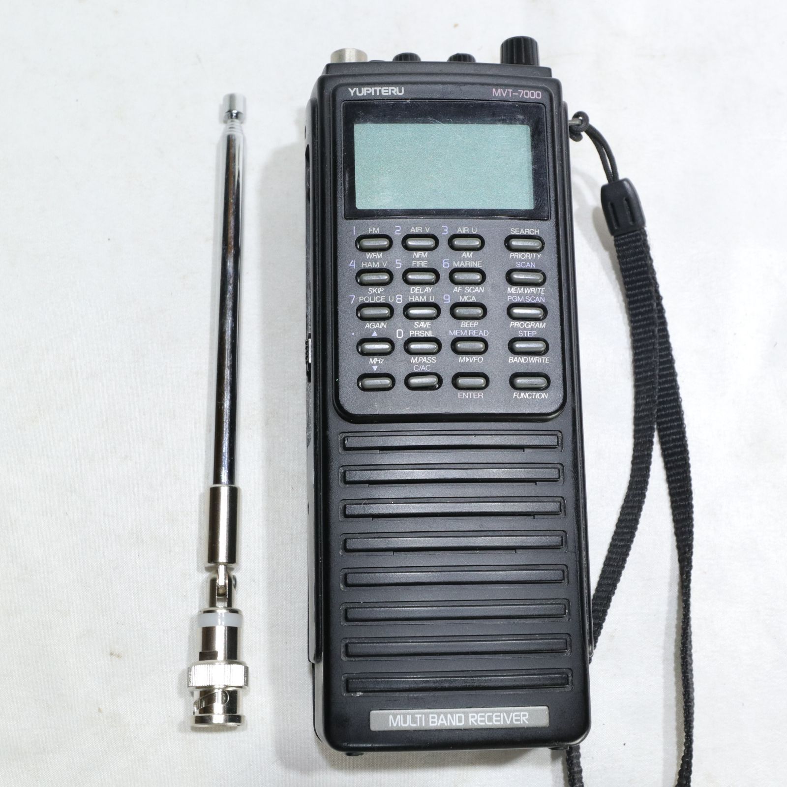 受信機 MVT-7000+CH-701X 動作確認済/現状渡し/中古】YUPITERU/ユピテル 広帯域受信機