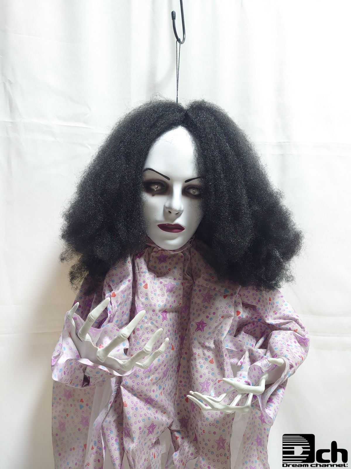 お化け屋敷 ハロウィン 恐怖人形 恐子さん 吊り下げタイプ