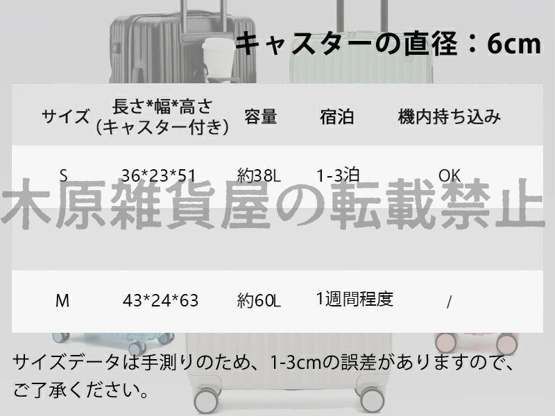 スーツケース キャリーケース