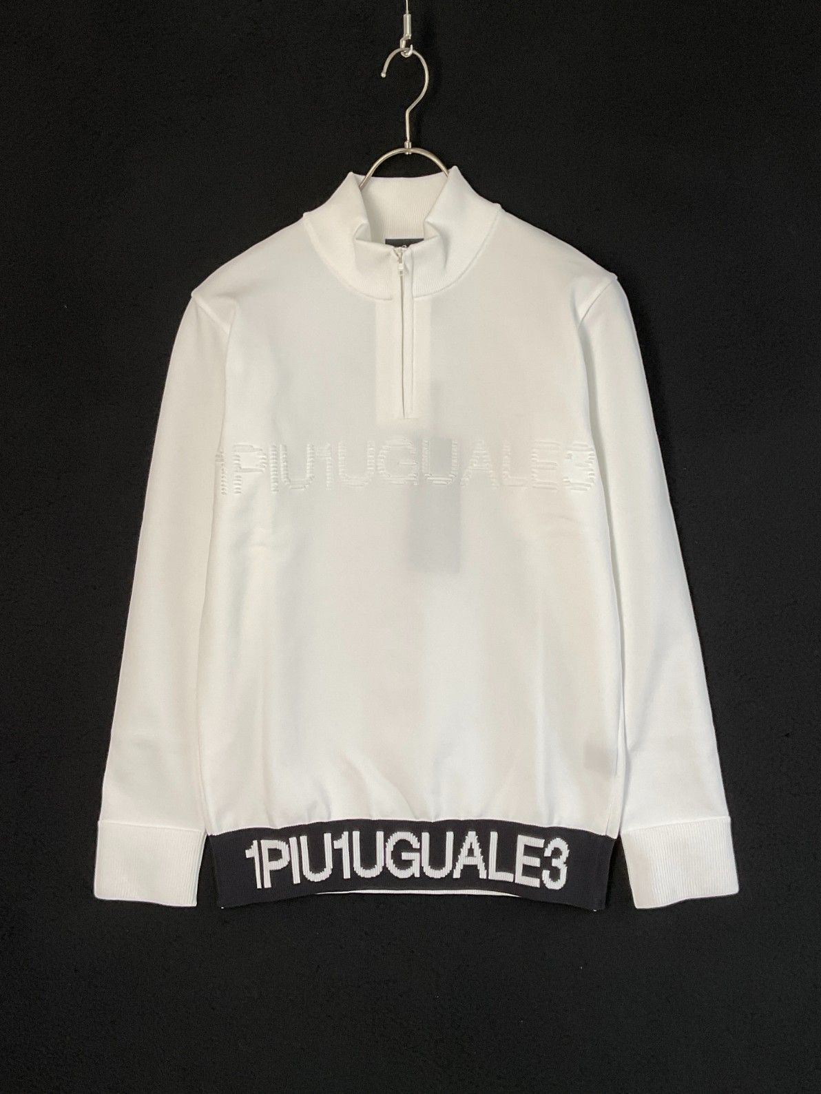 M【未使用品】1PIU1UGUALE3　GOLF リブベスト 定価42900円 M【未使用】1PIU1UGUALE3 GOLF×戸賀敬城 ジャカード ベスト