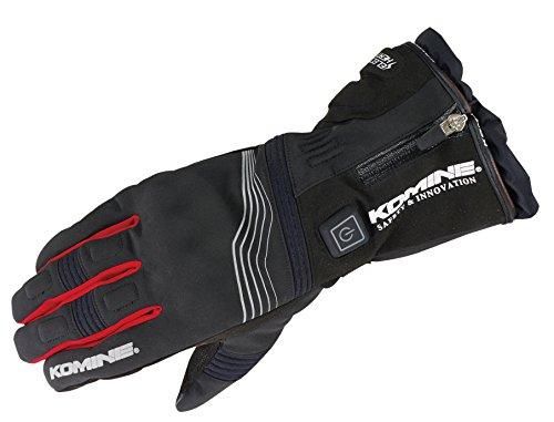 5営業日で発送 KOMINE コミネ コミネ ＥＫ－２０１ Ｐｒｏｔｅｃｔ Ｅ－Ｇｌｏｖｅｓ １２Ｖ Ｂｌａｃｋ Ｒｅｄ ＸＬ