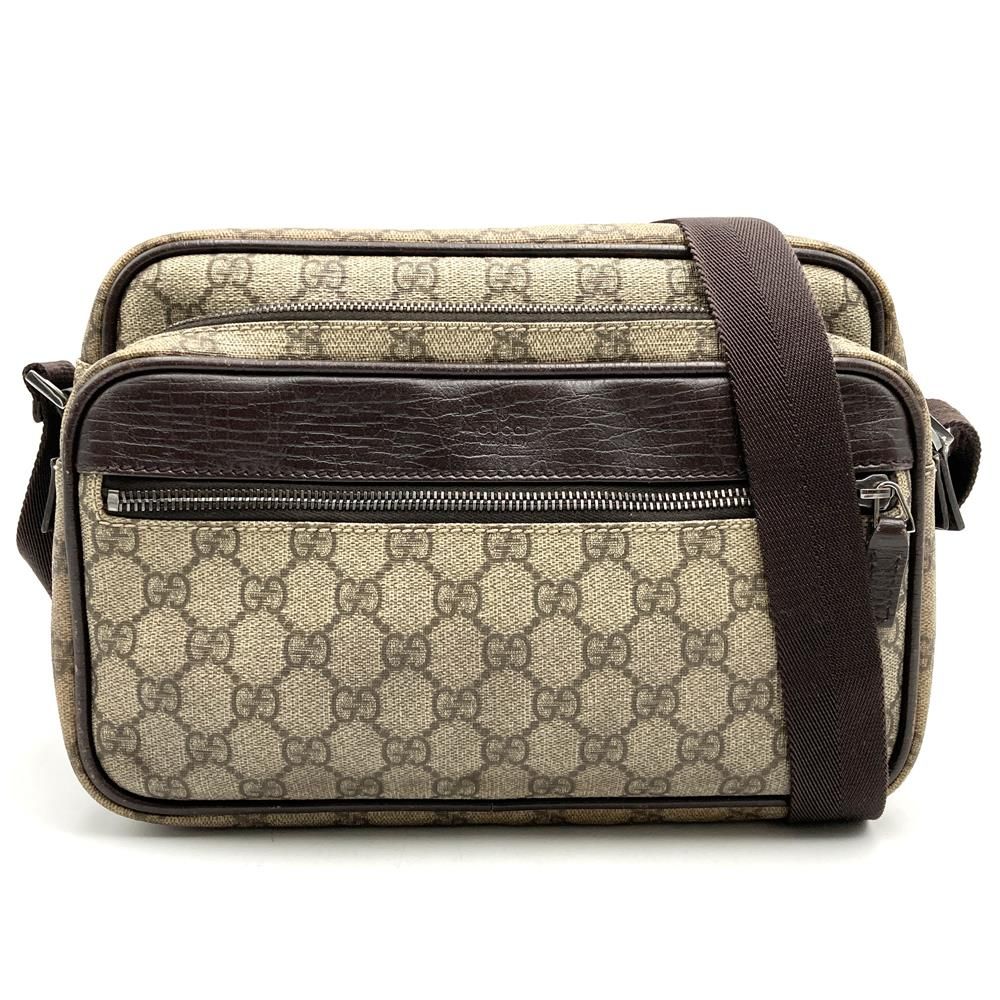 GUCCI グッチ 114531 GGスプリーム ショルダーバッグ 斜め掛け PVC 