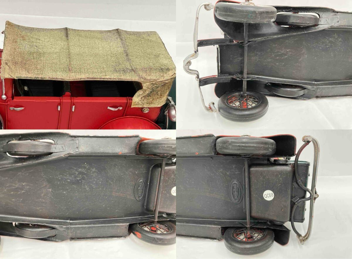 ジャンク クラシックカー ブリキ レッドデューセンバーグ 1933