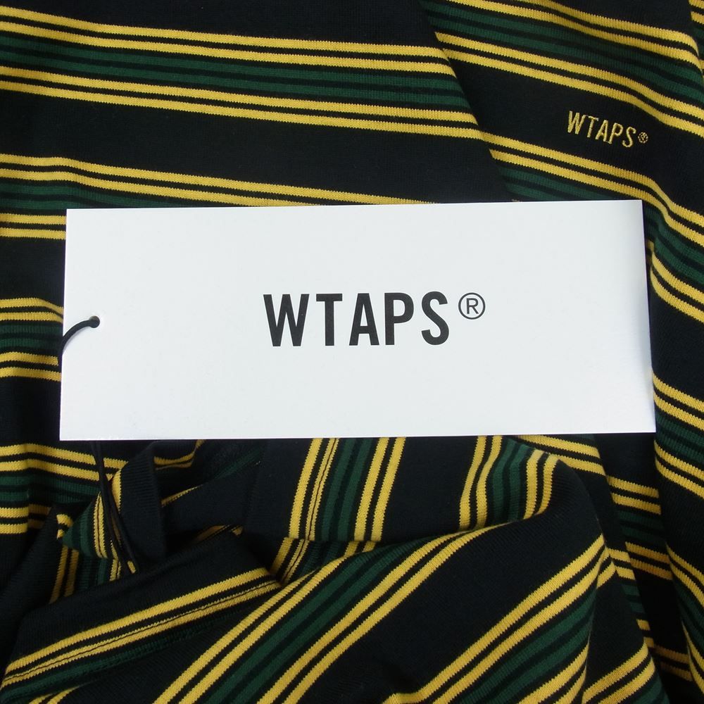 WTAPS ダブルタップス 21SS 211ATDT-CSM22 JAM 01 LS ジャム ボーダー