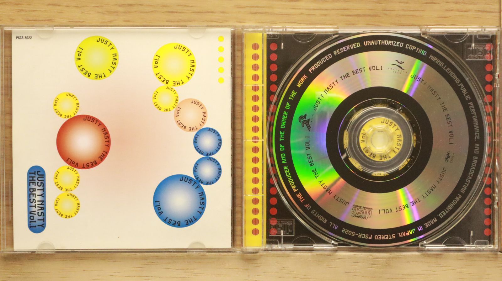国内盤CD☆ジャスティーナスティー/JUSTY NASTY□ THE BEST VOL