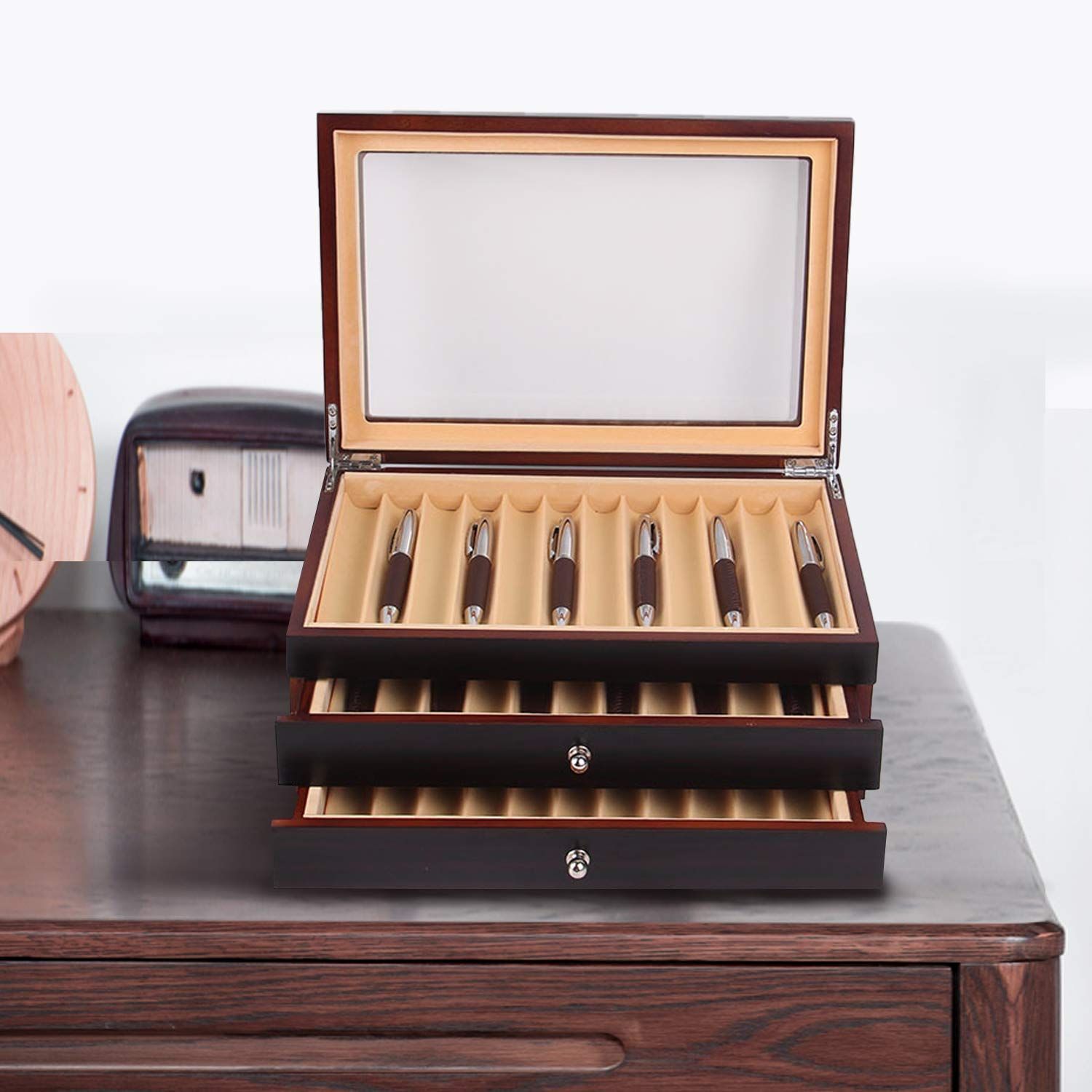 北欧 BoConcept ボーコンセプト 木目調 花瓶 フラワーベース モダン