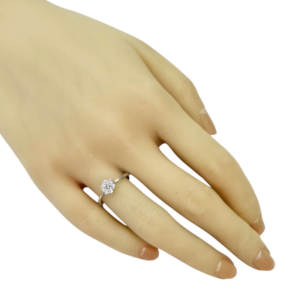 リング 指輪 10.5号 18金 K18ホワイトゴールド ダイヤモンド レディース