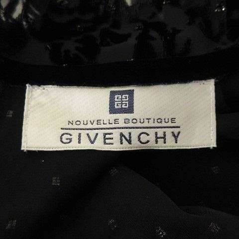 ジバンシィ GIVENCHY フラワー シースルー ワンピース ロング