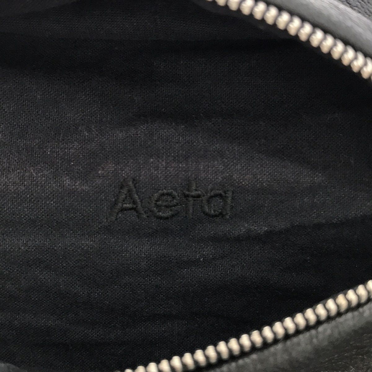 【大人気】アエタ Aeta サコッシュ ショルダーバッグ レザー ブラック Aeta（アエタ）レザー サコッシュ ショルダーバッグ - メルカリ