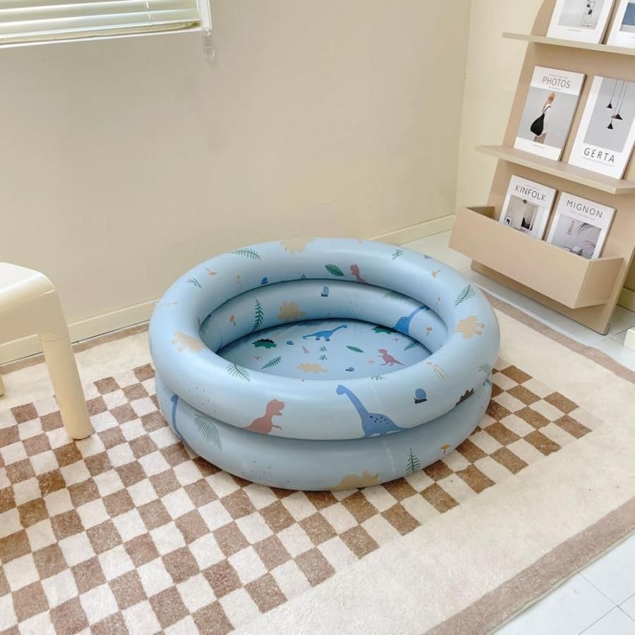 プール 子供用 水上プール 折りたたみプール 円形 小型プール 漏れ防止 家庭用プール 室内 屋外プール 夏の日 夏対策 収納便利 持ち運び便