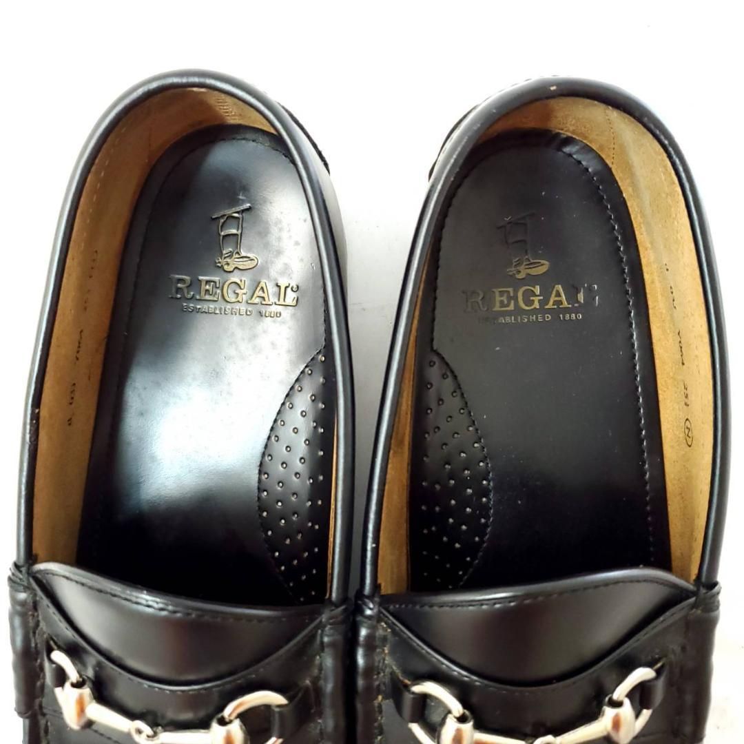 未使用級✨REGAL リーガル　ビットローファー　Y064 ブラック　レザー 未使用級✨REGAL リーガル ビットローファー Y064 ブラック