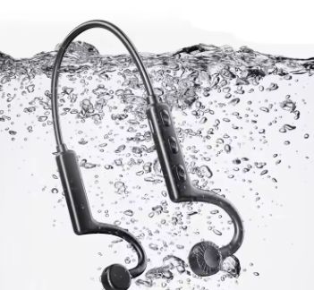 骨伝導 Bluetooth ヘッドフォン TWS スポーツイヤホン防水ワイヤレスヘッドセットマイク付きイヤーフッ