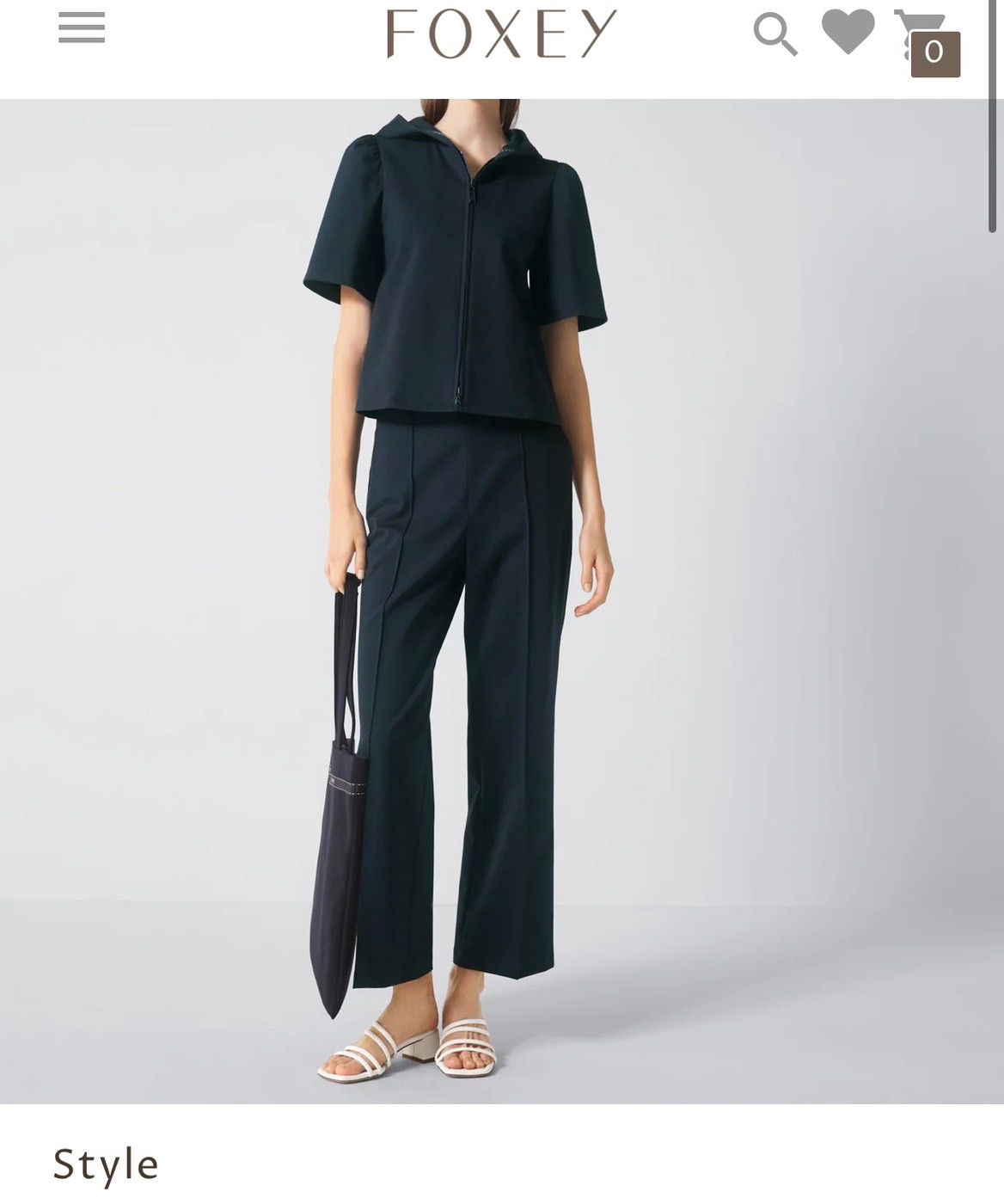 25年 FOXEY 45199 JETSETTER パンツのみ