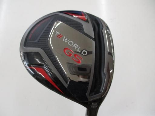 T//WORLD 　GS　フェアウェイウッド【５W　１８°】【Ｓ】新品未使用 中古】B：ホンマ T//WORLD GS フェアウェイウッド 5w ロフト18