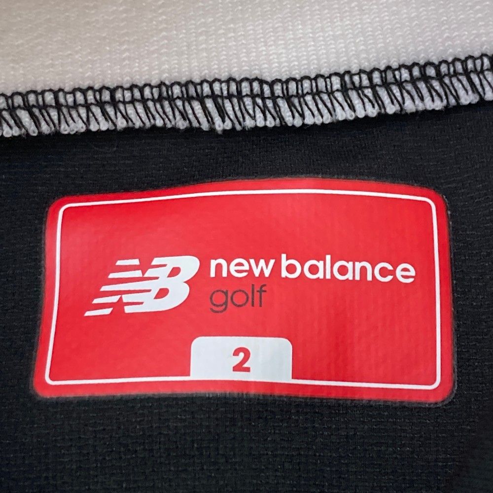 サイズ：2 NEW BALANCE GOLF ニューバランス 012-4267507/2024年モデル ハイネック 長袖Tシャツ  ホワイト系 [240101416836] ゴルフウェア レディース ストスト NEW BALANCE GOLF ニューバランス 2024年モデル ハイネック 半袖