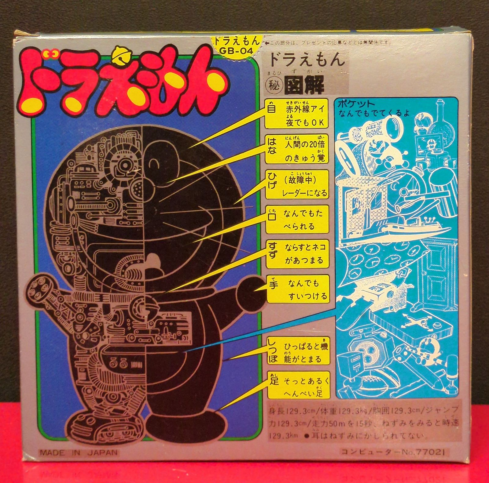 ポピー ドラえもん みらいバッグ 超合金ガチャガチャ ドラえもん ポピー 超合金/ドラえもん ガチャガチャドラえもん初版 オレンジ