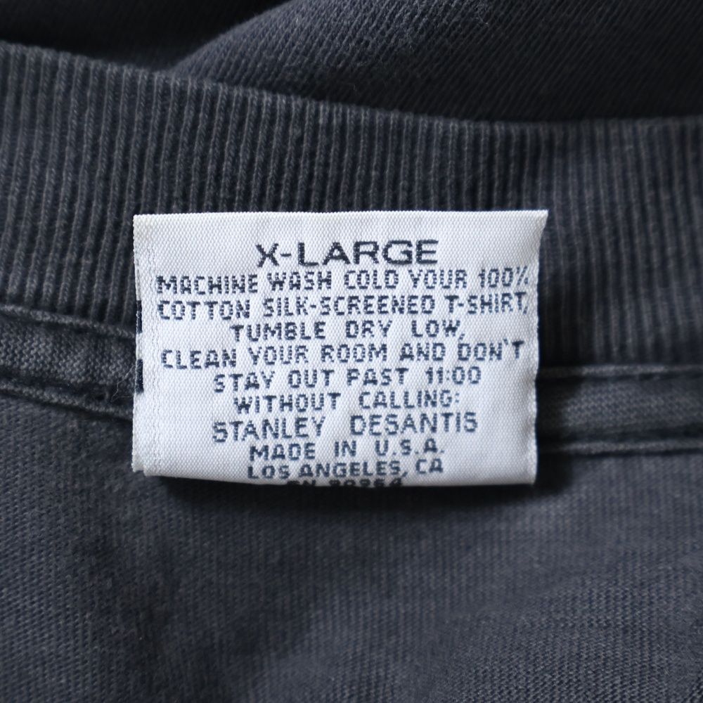 VINTAGE ヴィンテージ 90s AEON FLUX イーオン フラックス Tシャツ 半袖カットソー ブラック WWW_KARIMZIABAT_FR