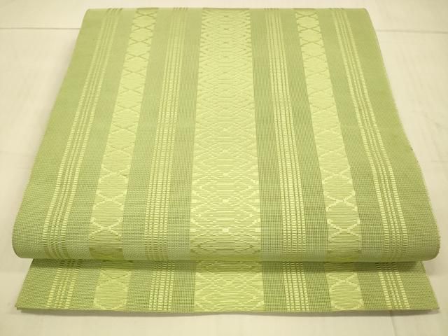 三越扱い 正絹 本場筑前博多織 全通 名古屋帯 専用帯2520 ○三越扱い