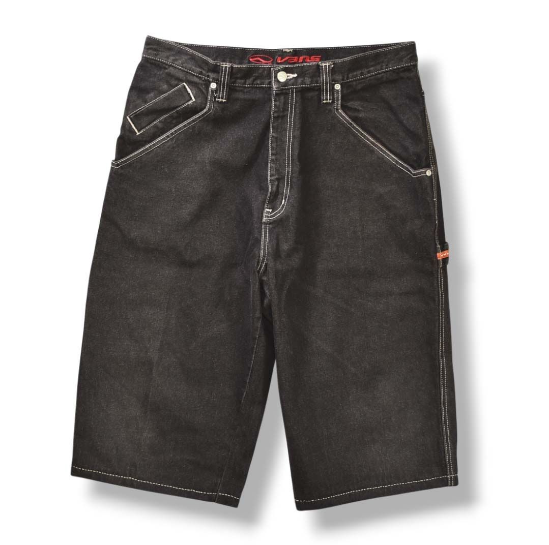 90s VANS ブラック buggy short pants graphic 90s VANS ブラック buggy short pants graphic