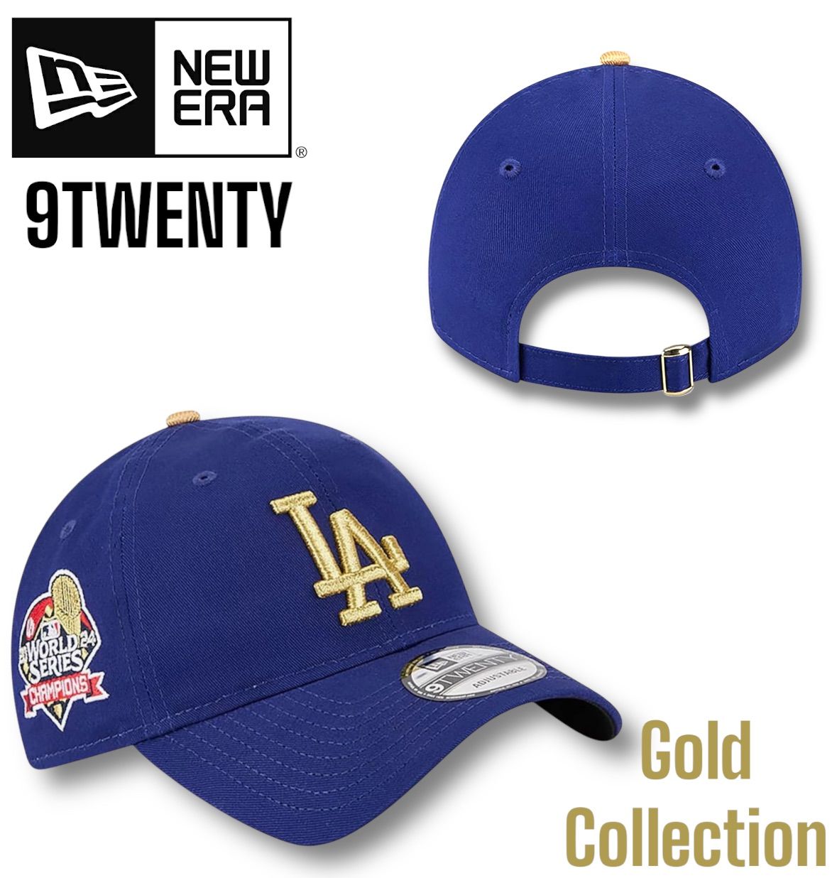 ◇日本未発売 New Era LA Dodgers 920 Gold Collection Cap
