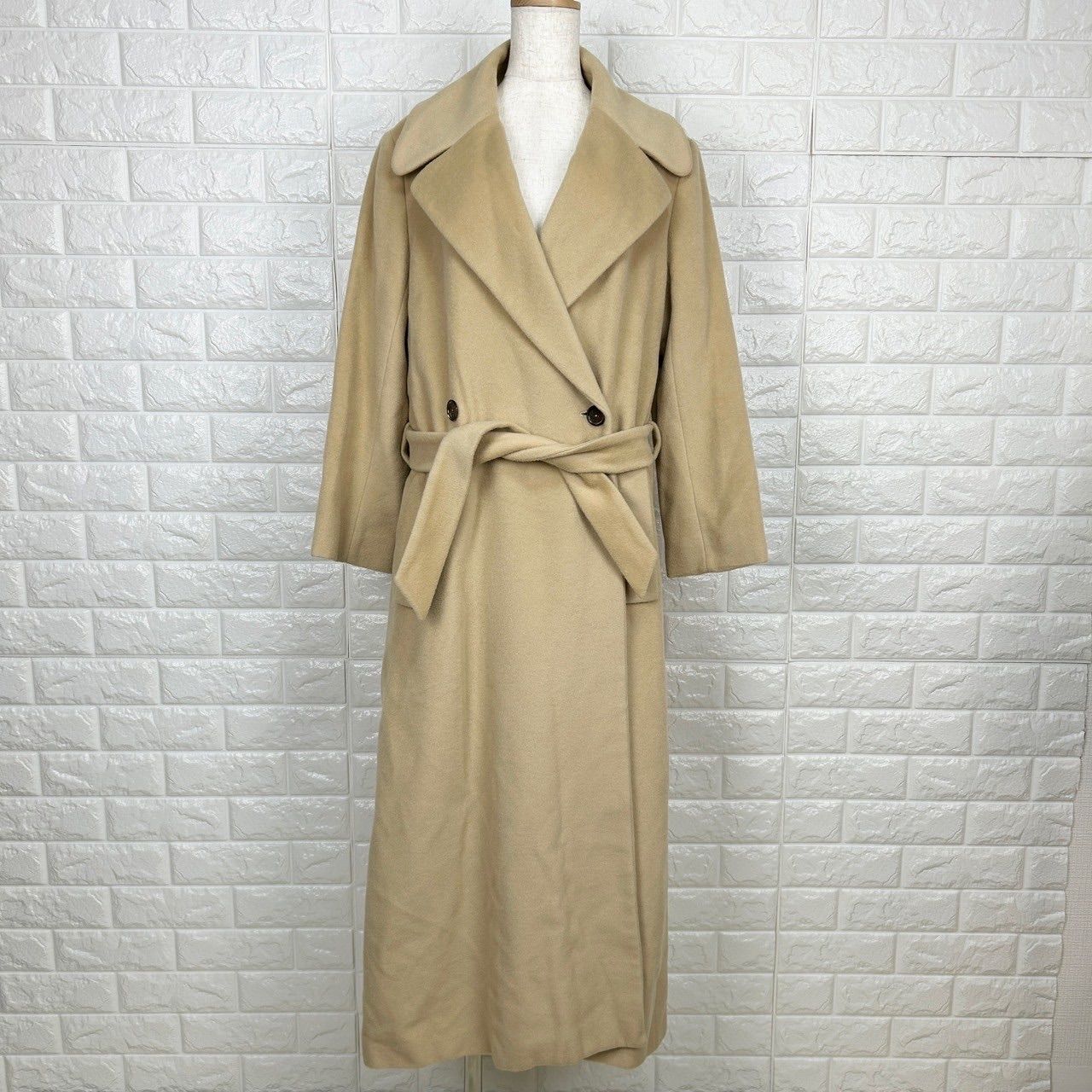 ☆値下げ交渉OK☆ PAULE KA ポールカ ロングコート ベージュ 38  