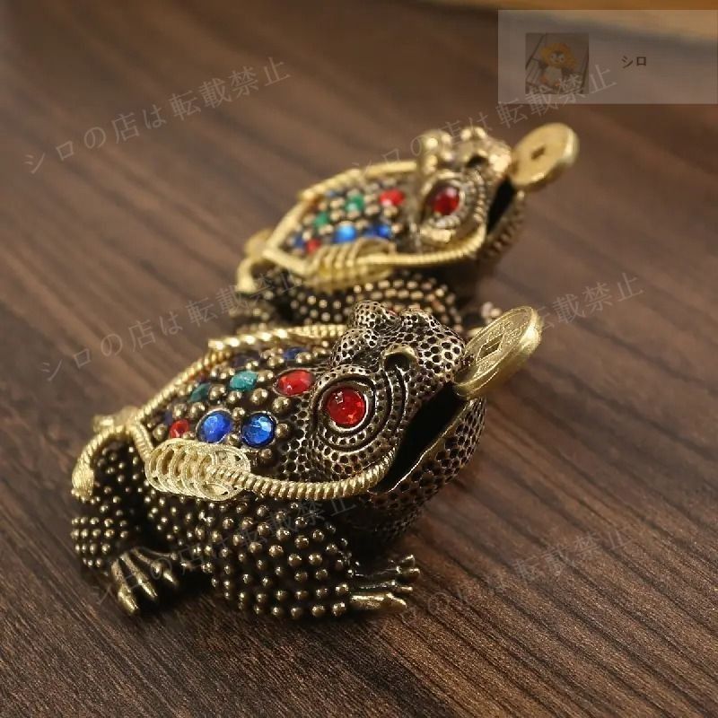 特大カエル 黄金の蛙 置物 縁起物 風水 本物 金運 開運 金の成る木