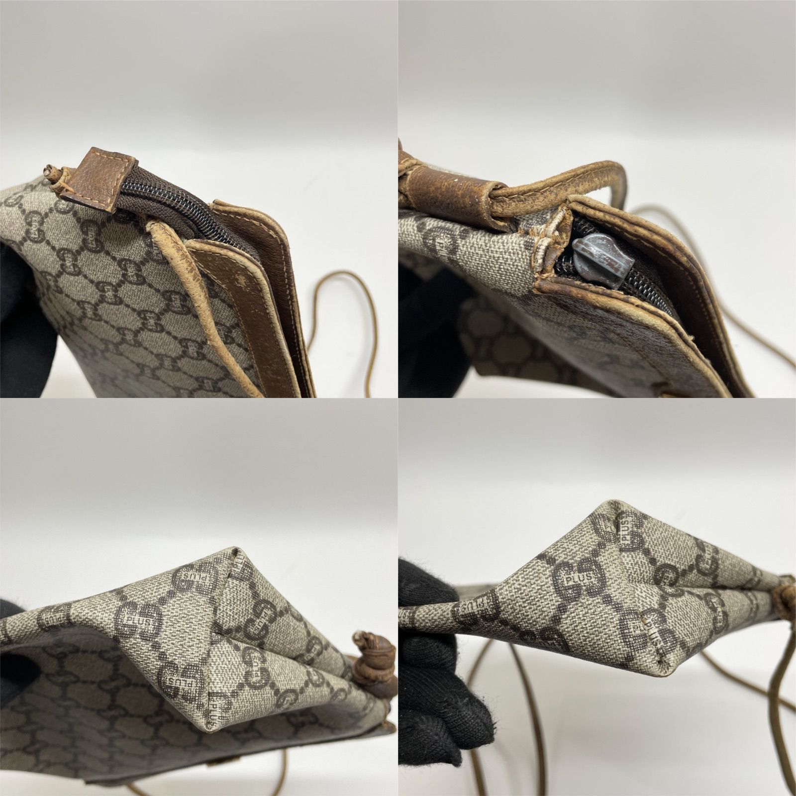 大特価 GUCCI GGプラス オールドグッチ ショルダーバッグ PVC レザー 楽天市場】【バッグ】GUCCI グッチ GGプラス オールドグッチ