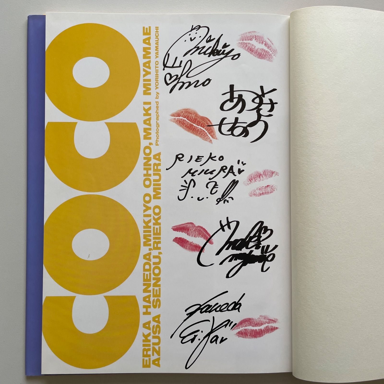 CoCo　写真集　「COCO」「夢はCoCoから」