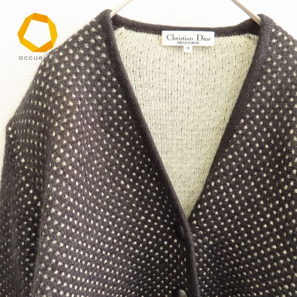 CHRISTIAN DIOR ニットカーディガン Dior - dior sacai コラボ ニットカーディガン xxlの通販 by
