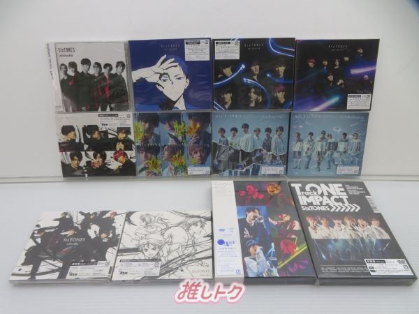 美品 】【初回購入時特典付き】SixTONES アルバム 全形態 まとめ