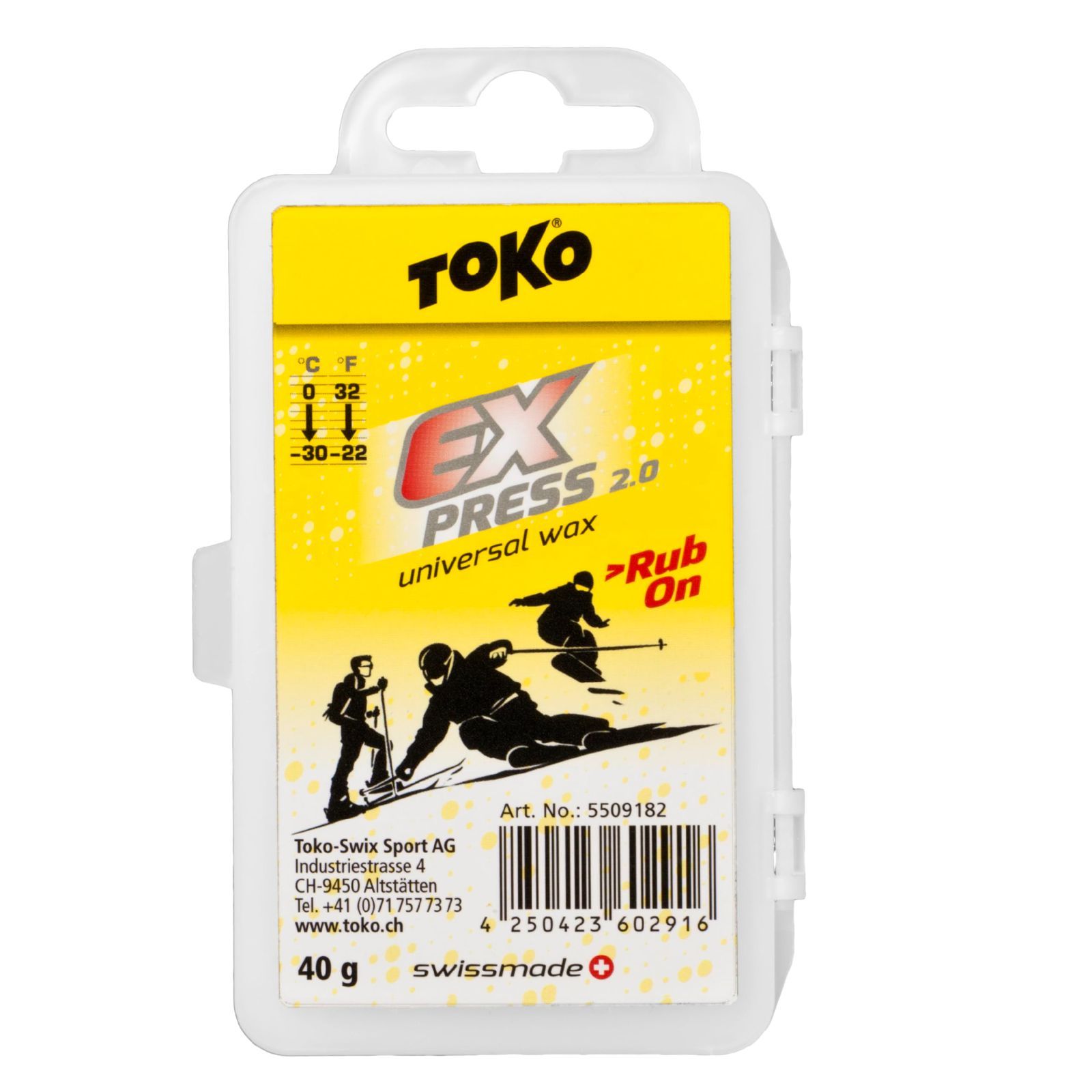 【人気商品】TOKO(トコ) スノーボード スキー用 ワックス エクスプレス ラブオン 40g 5509260
