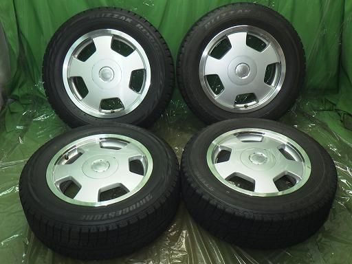 鮮やかさが溢れる BRIDGESTONE スタッドレス ディッシュ 16インチ ブリヂストン ブリザックレボGZ