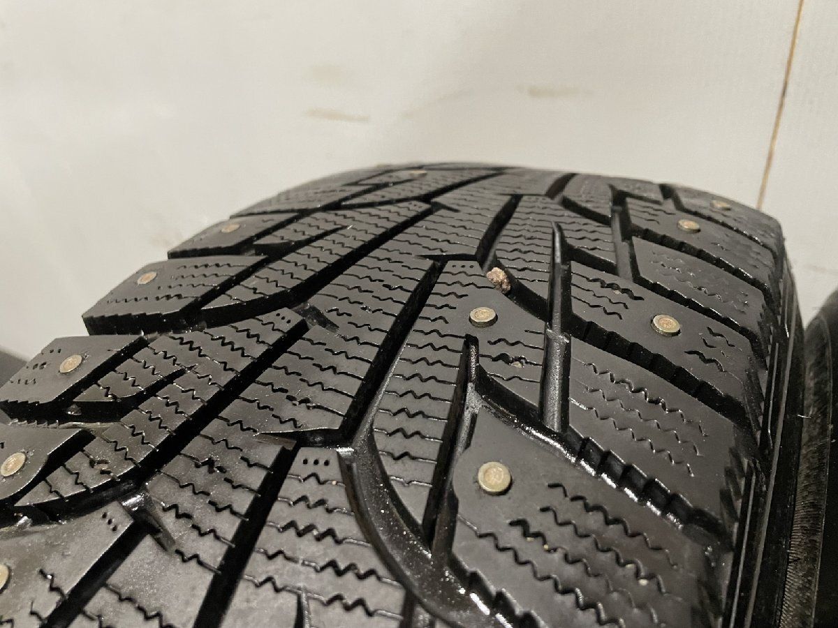 HANKOOK winter I Pike RS P215/70R15 97T 15インチ スパイクタイヤ 2本 バリ溝 カップピン ハイエース等　(KTD012)