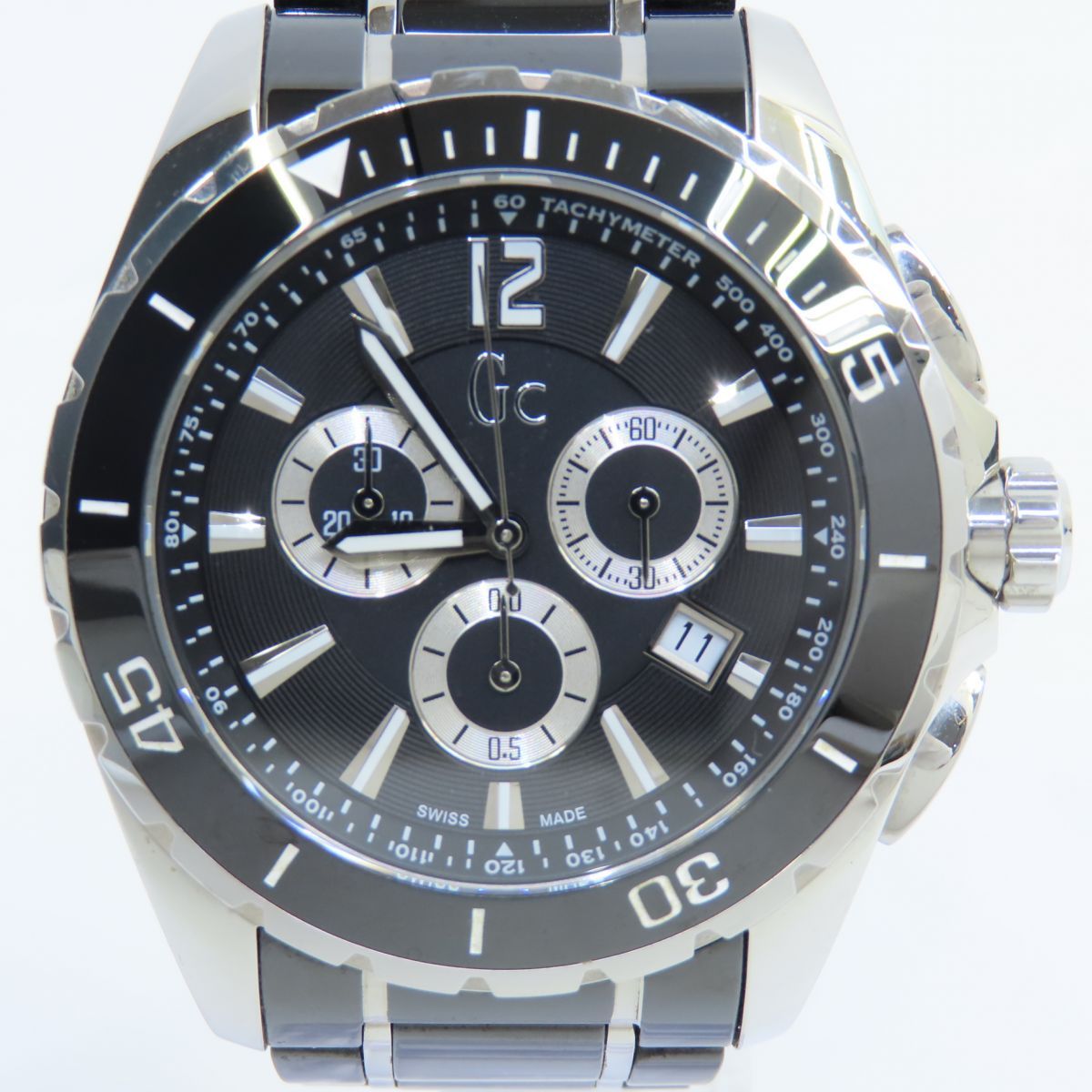 Guess collectio ゲス GC WATCHES Sport Class XXL X76002G2S/07 クロノグラフ クオーツ 腕時計  ※中古 - メルカリ