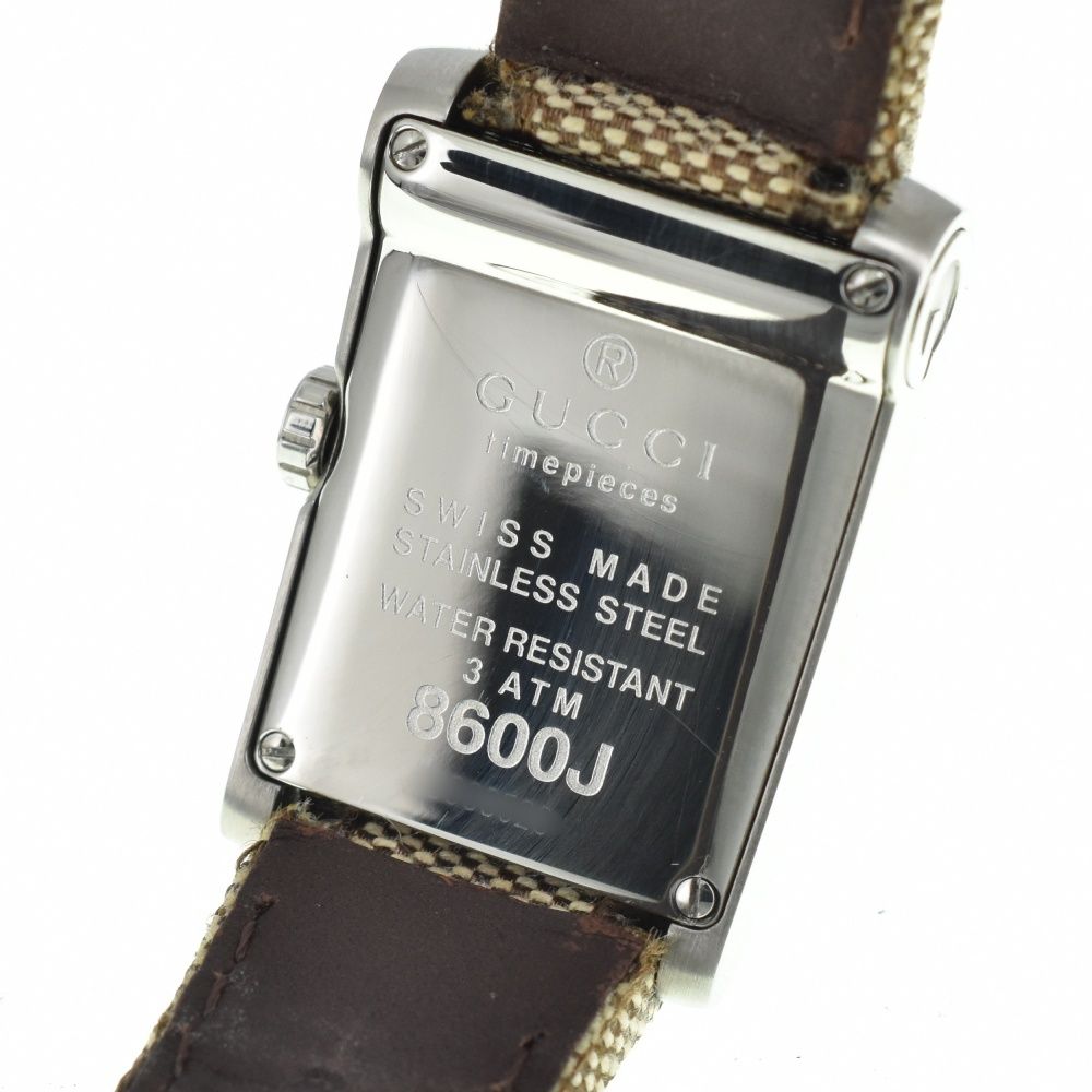 GUCCI Gメトロ 8600J クォーツ腕時計 グッチ GUCCI 8600J Gメトロ クォーツ ユニセックス 美品 箱