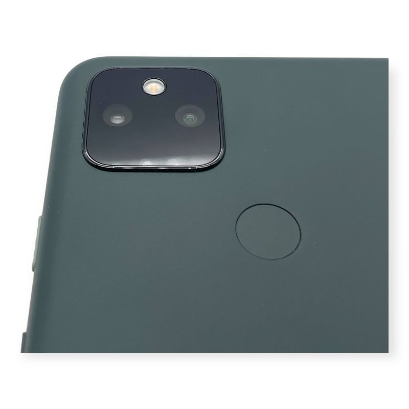 スマートフォン・携帯電話 Pixel 5a 5G 128GB ブラック SIMフリー G4S1M 動作品 IMEI○ 付属品あり 