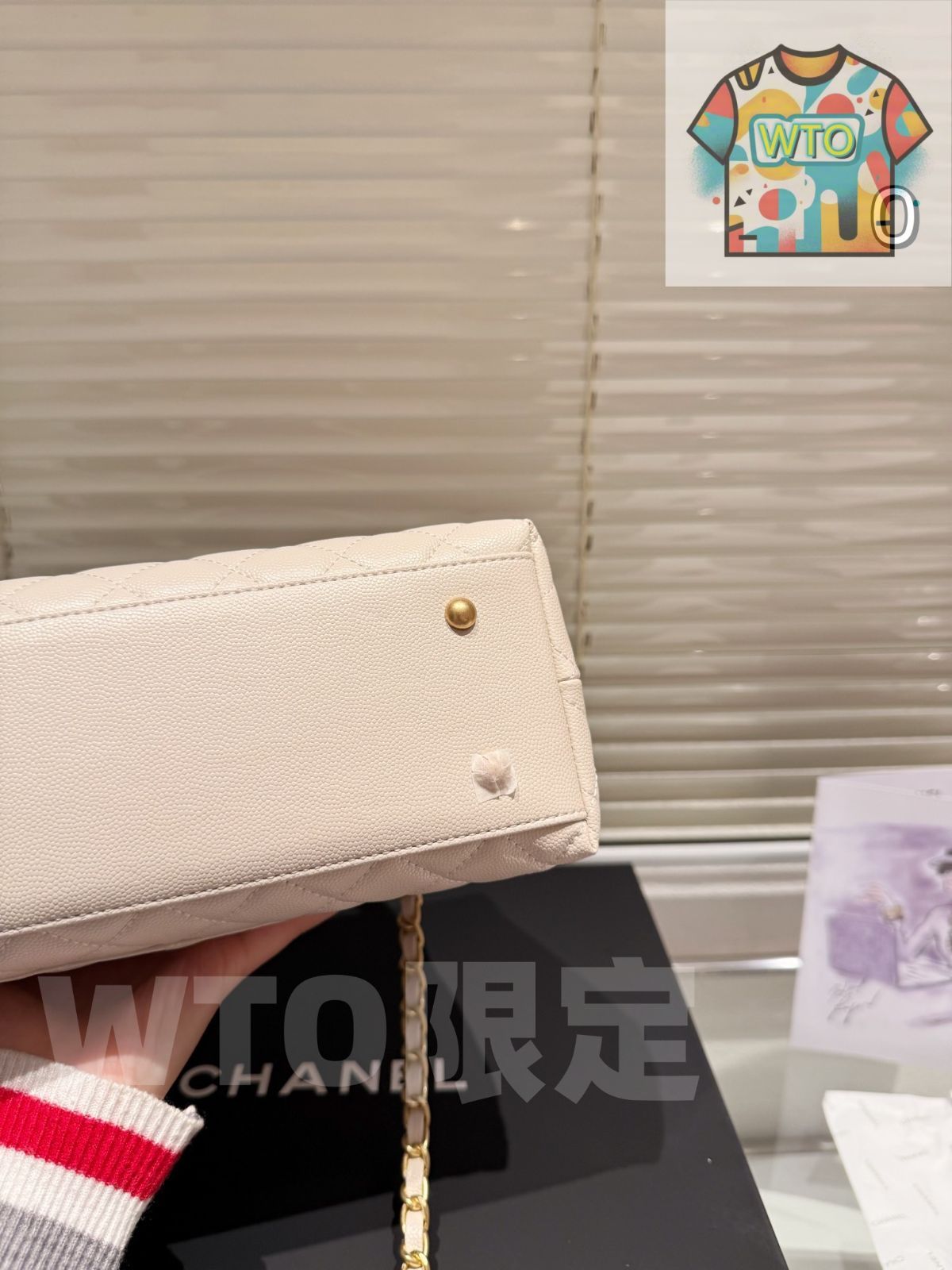 本日限定WTO】シャネル ココ ハンドル スモールサイズ 28cm