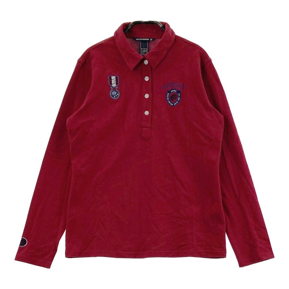 激安直営店 ZOY サイズ：38 ゾーイ [240101436687 レッド系 長袖ポロシャツ ジャンパー、ジャケット