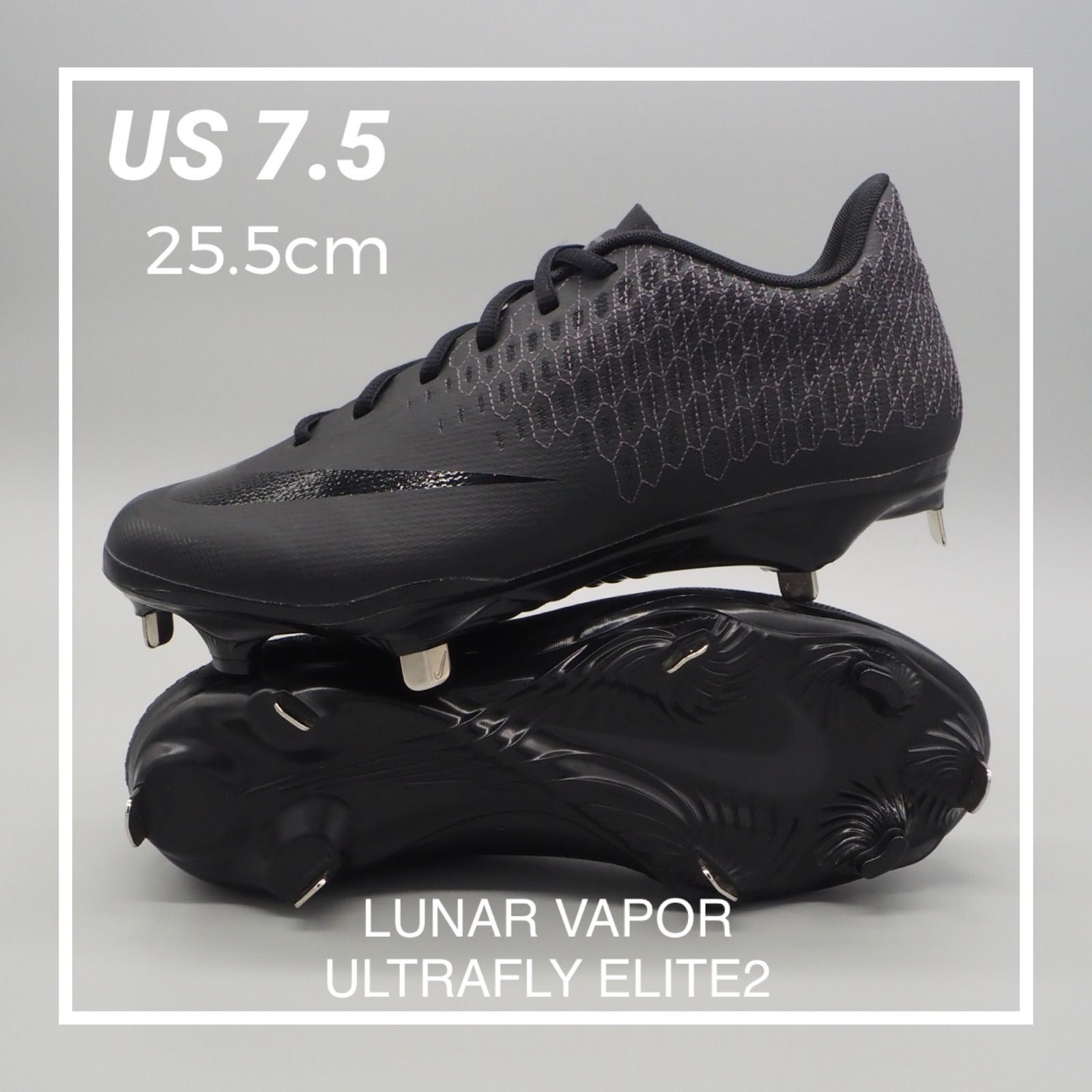【新品未使用】NIKE LUNAR VAPOR ULTRAFLY ELITE NIKE LUNAR VAPOR ULTRAFLY ELITE MEN'S BASEBALL CLEATS 852686