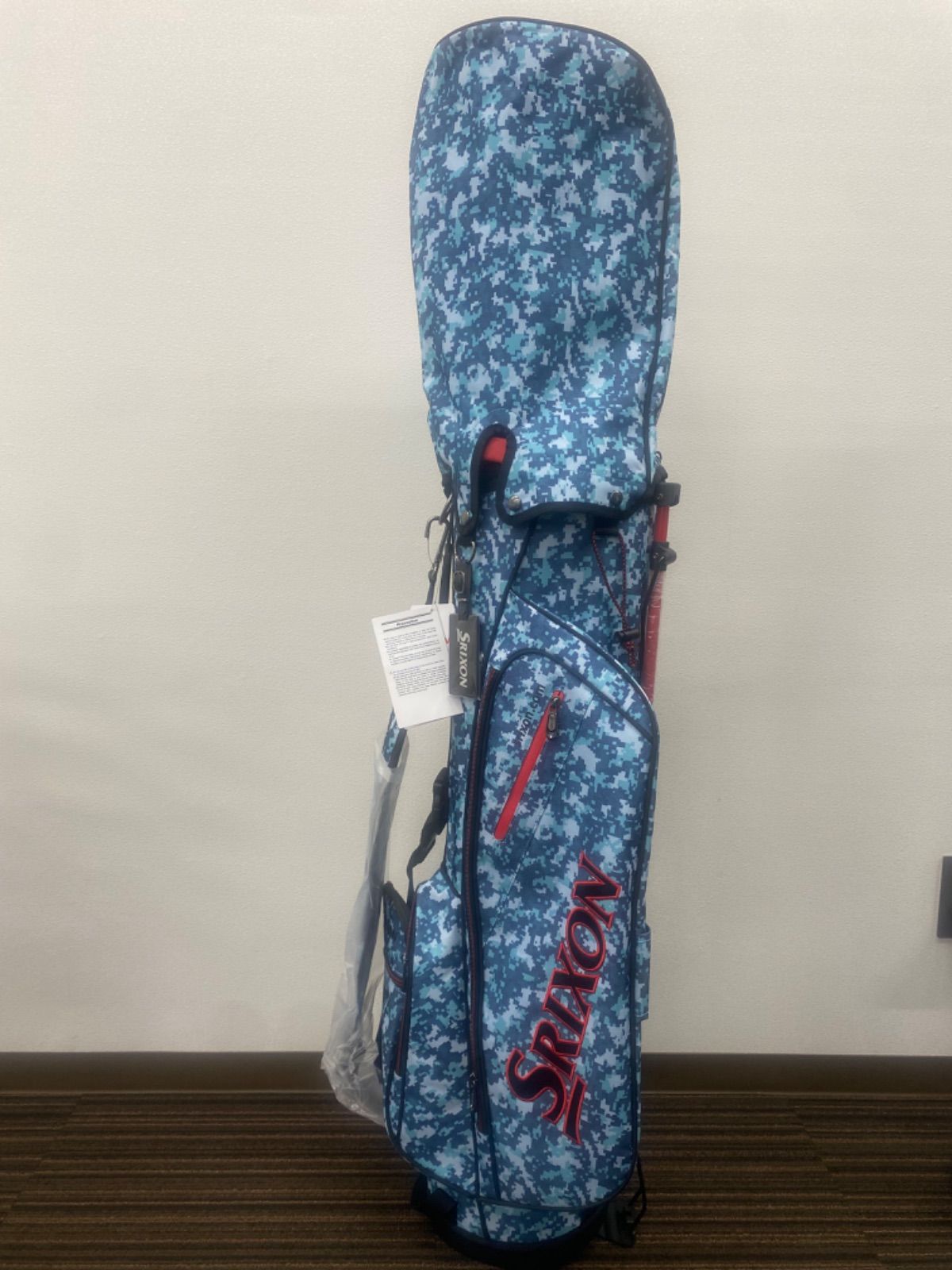 新品☆未使用】スリクソン SRIXON ゴルフキャディバッグ 8.0型 2.2